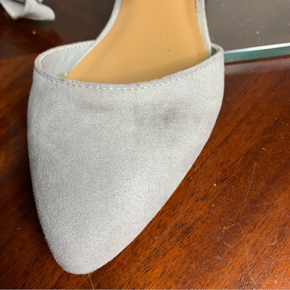 Forever 21 Faux Suede Pointy Ankle Wrap Flats - Picture 4 of 9